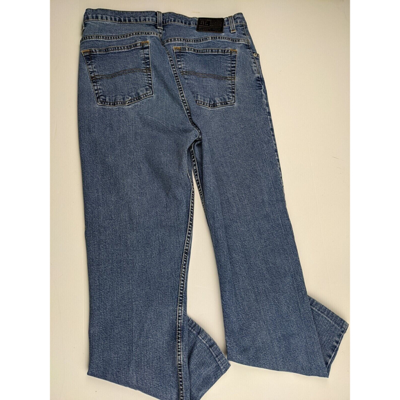Vintage 90s Polo Ralph Lauren Mens Denim Jeans Sz 12x31 Straight Classic Stretch - Picture 2 of 8